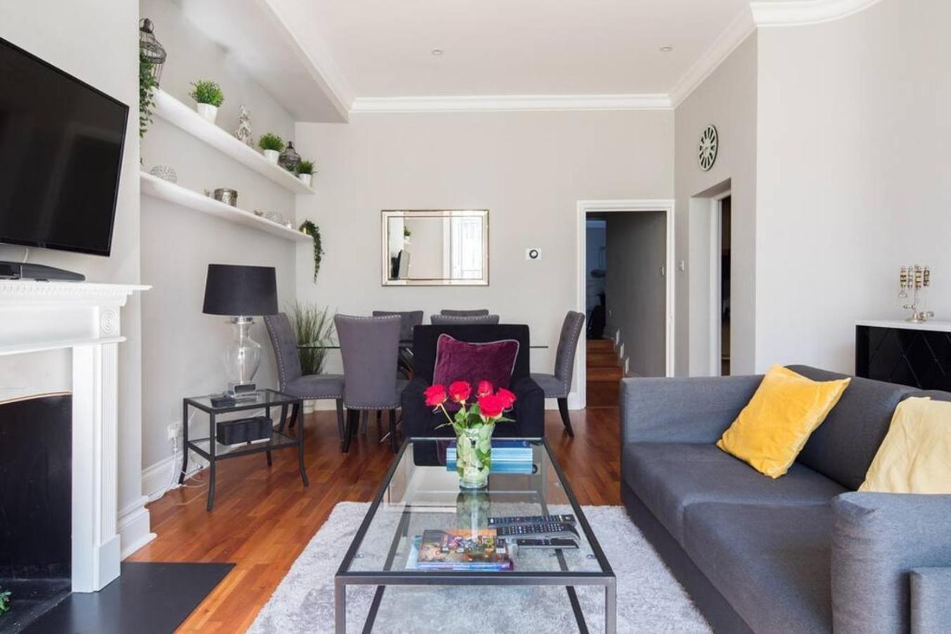 Steps From Hyde Park 2Br 2Bath Sleeps 6 Apartment London Bagian luar foto